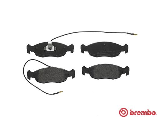 A.B.S. P 61 054 BREMBO Bremsbelagsatz, Scheibenbremse